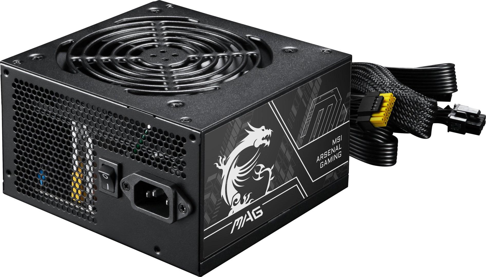 MSI MAG A750BN PCIe 5 II strømforsyning – 750 W ATX 3.1