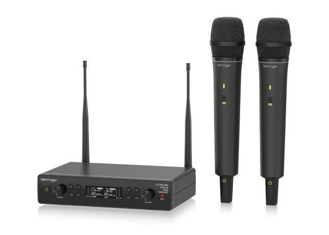Behringer XTM1-35 Dual Vocal Set – UHF trådløst mikrofonsæt med 2 håndholdte mikrofoner
