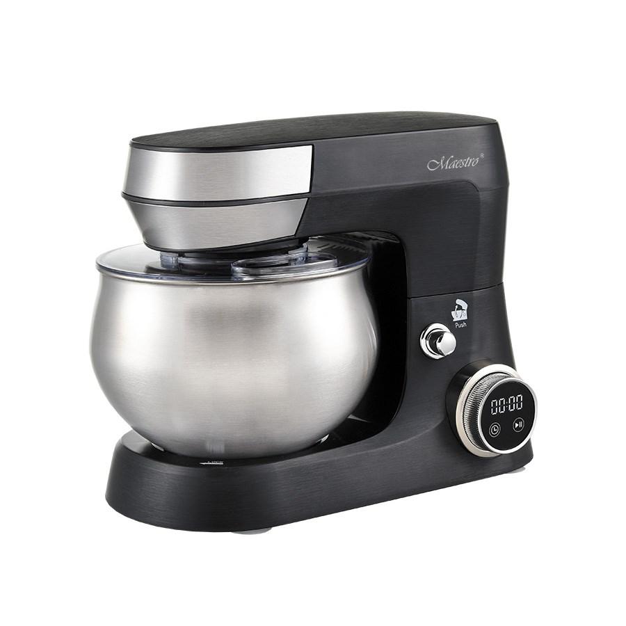 Maestro MR-558 køkkenmaskine - 2.000 W, 5 l skål, sort/rustfrit stål