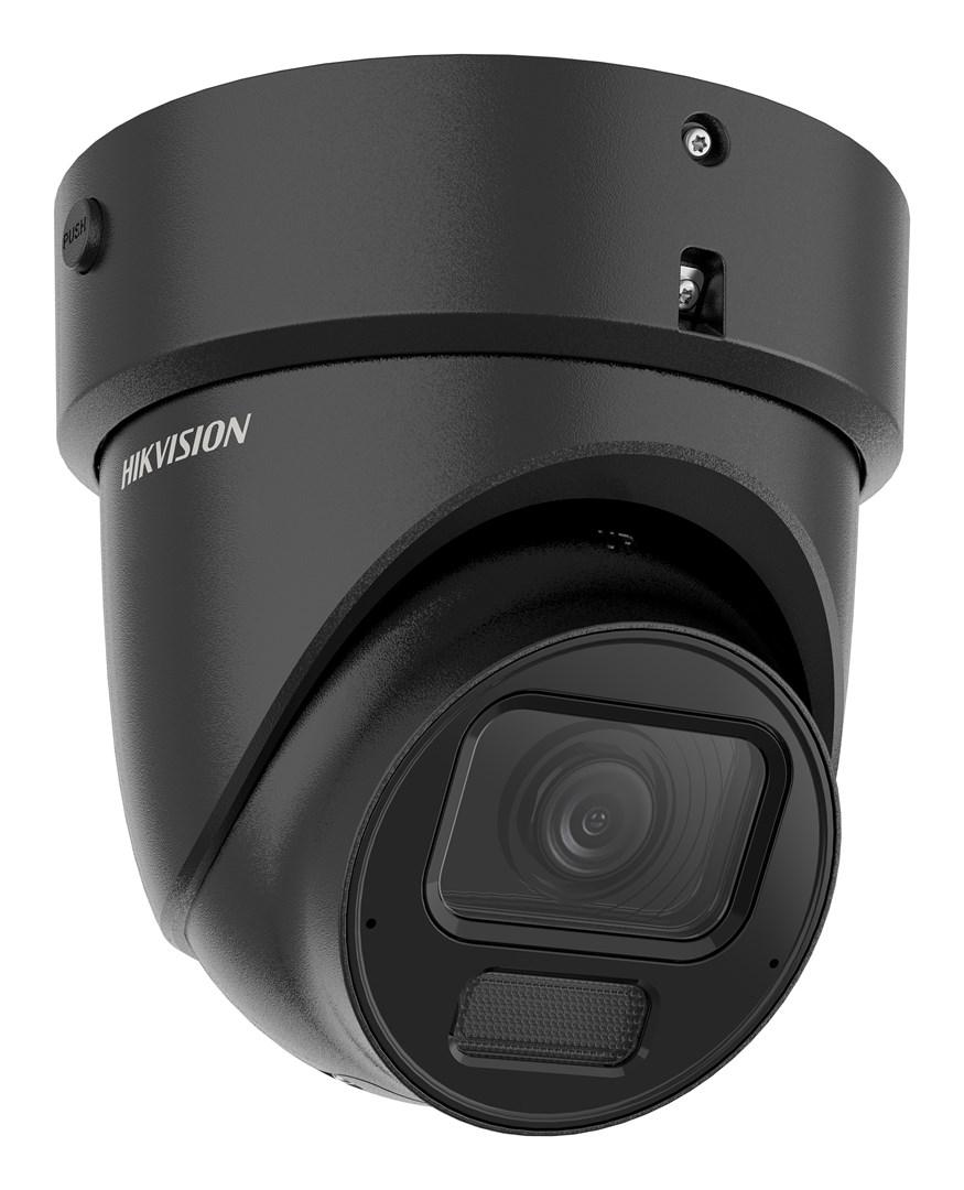 Hikvision Pro Series DS-2CD2H86G2H-IZSY 2,8–12 mm turret IP-kamera – 8 MP, sort, udendørs, loft/væg