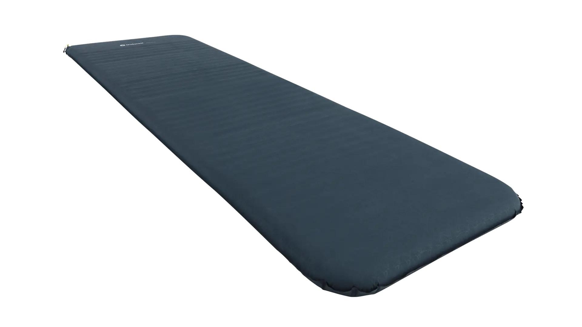 Outwell Single liggeunderlag 195×60×5 cm - blå billede