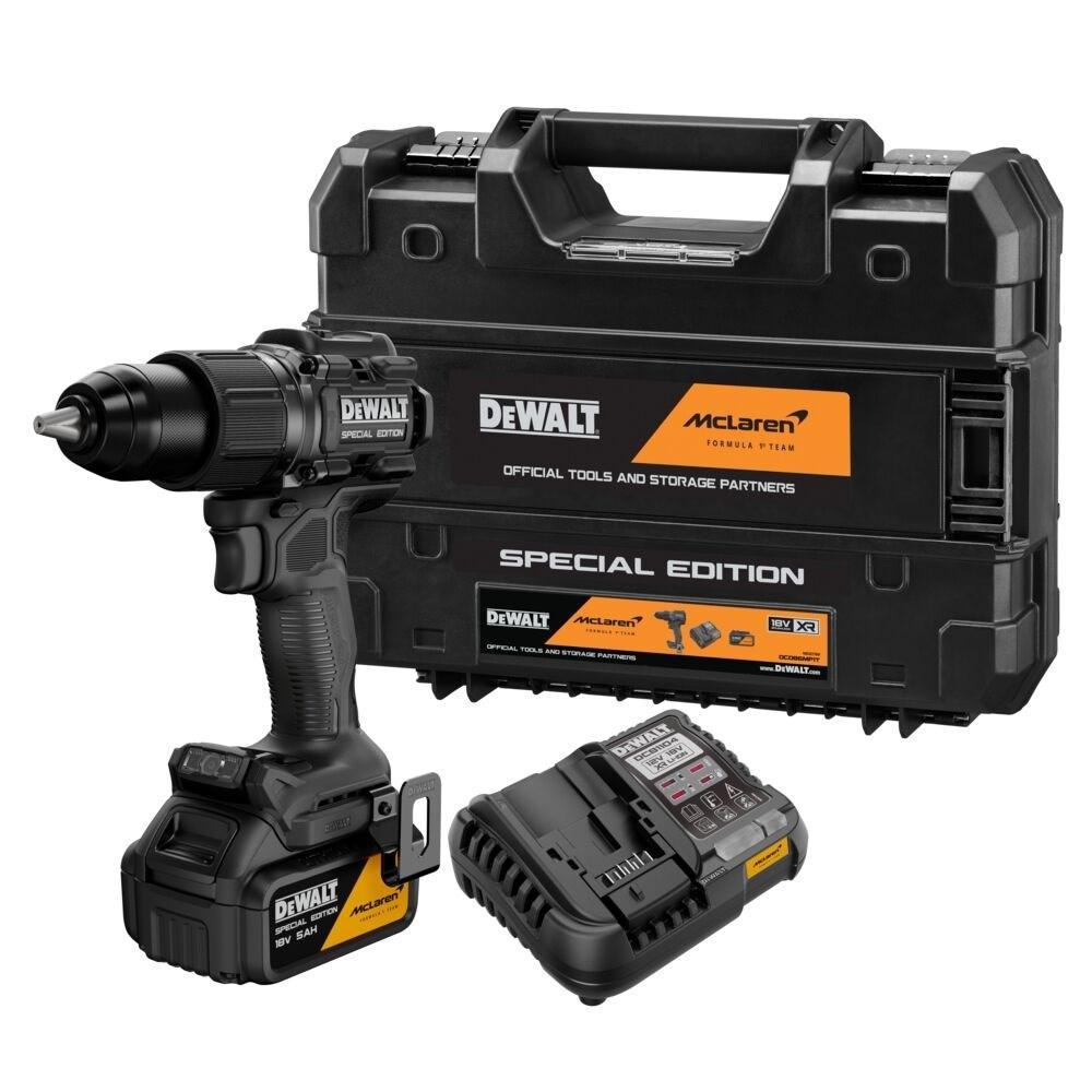 DeWALT McLaren Special Edition 18V slagboremaskine/skruemaskine – 1×5,0 Ah