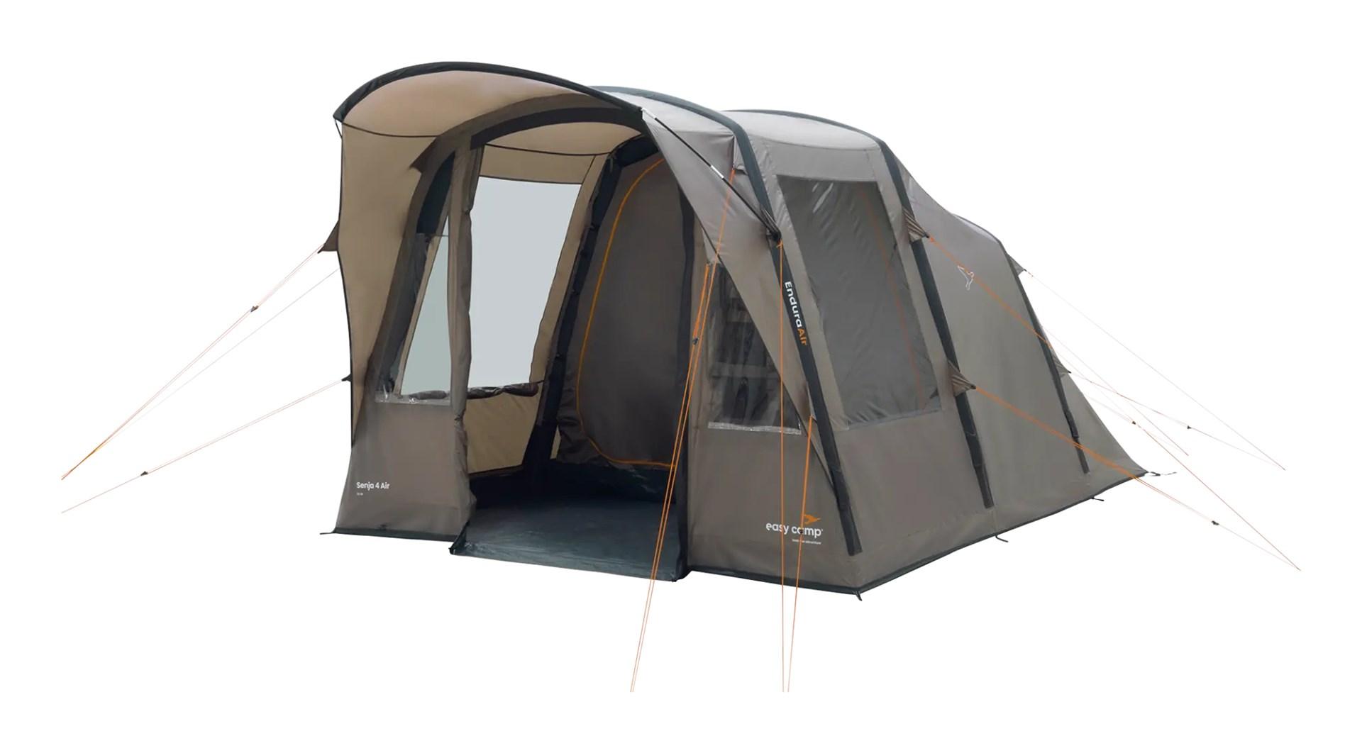 Easy Camp Senja 4 Air - brun tunneltelt til 4 personer billede