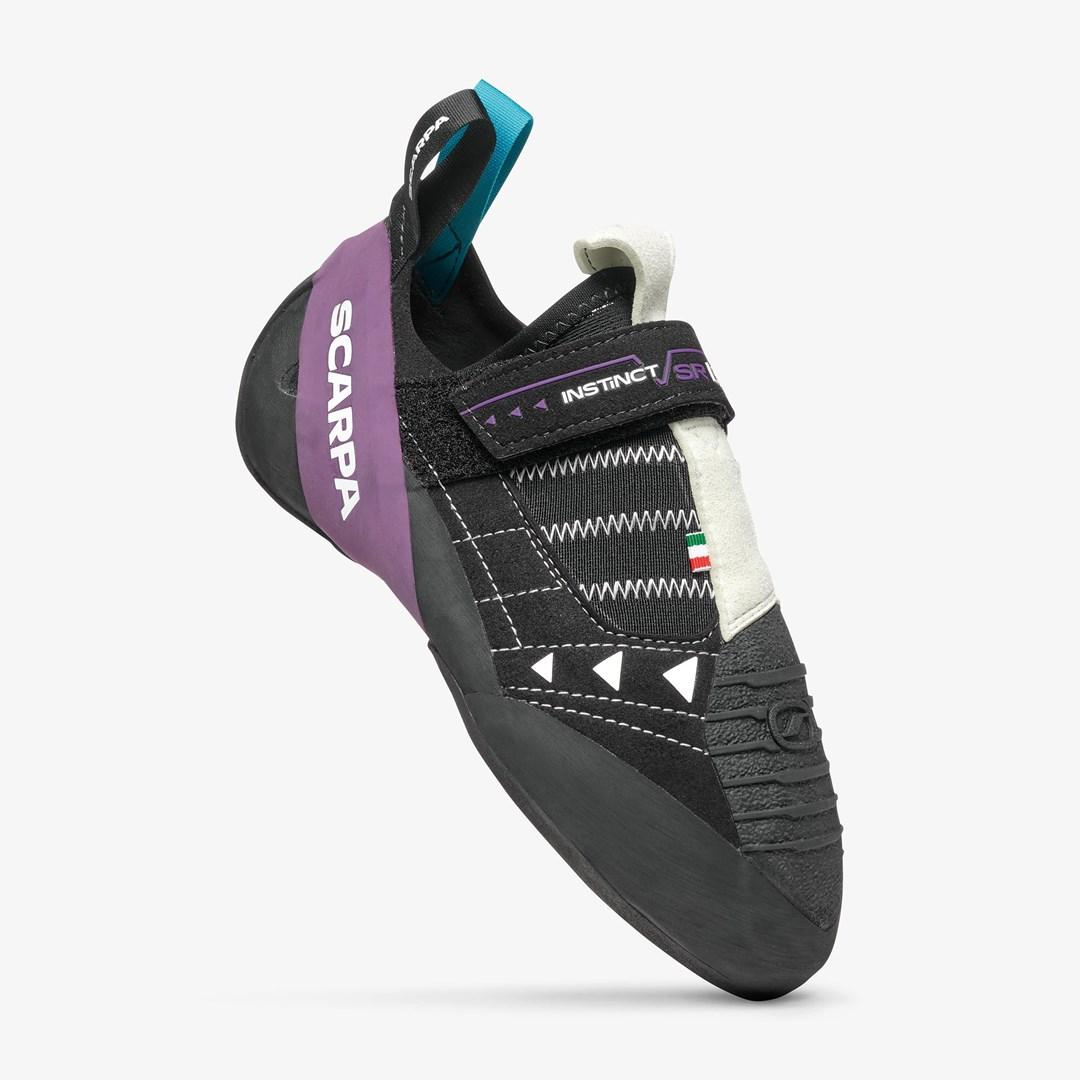Scarpa Instinct VSR LV klatresko - 36,5 - sort/violet