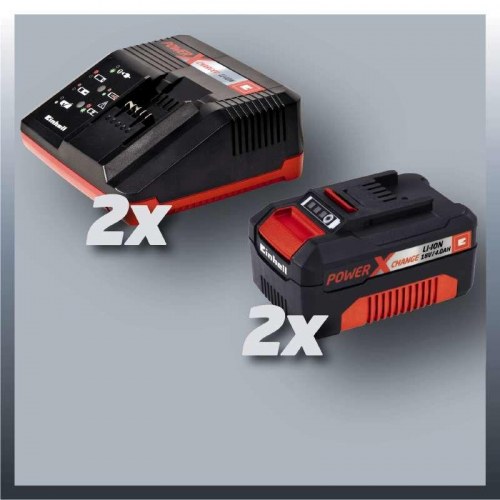 Einhell GE-CM 43 Li M Kit - batteridrevet plæneklipper, 43 cm