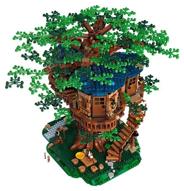 LEGO Ideas 21318 Træhus - avanceret LEGO byggesæt 16+