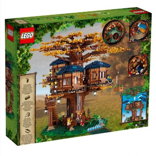 LEGO Ideas 21318 Træhus - avanceret LEGO byggesæt 16+