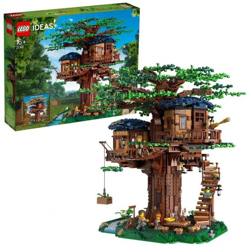 LEGO Ideas 21318 Træhus - avanceret LEGO byggesæt 16+