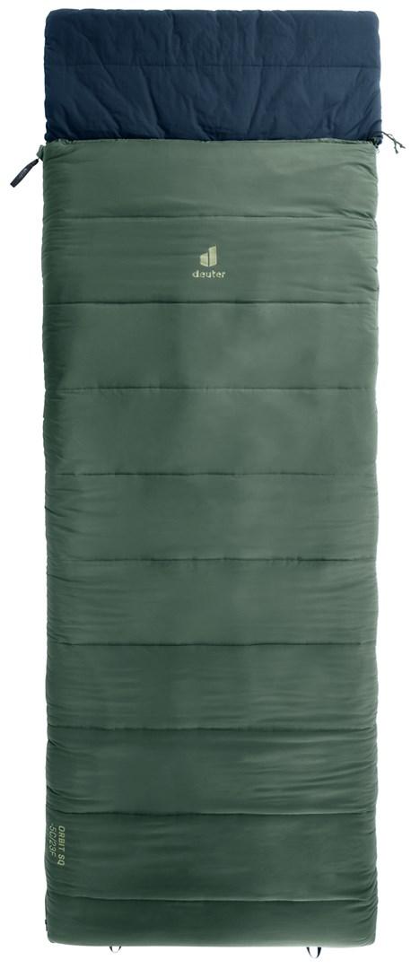 Deuter Orbit SQ -5 °C rektangulær sovepose - voksen, grøn
