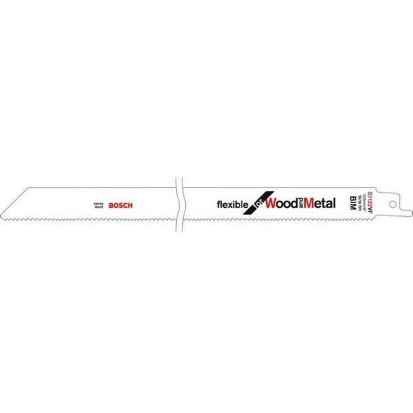 Bosch S 1222 VF bajonetsavklinge - træ og metal billede