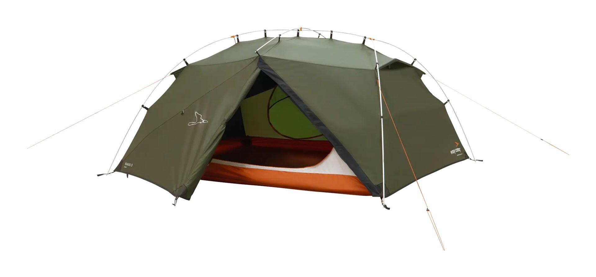 Easy Camp Rago 3 - 3-personers kuppeltelt, mørkegrøn billede