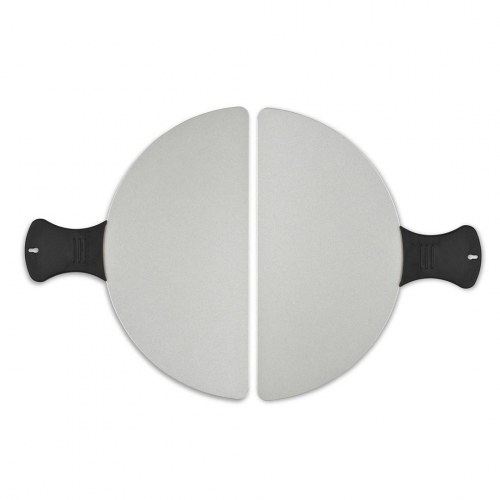 G3FERRARI Delizia pizzaovn – elektrisk pizza maker, 1 pizza, 1.200 W, sort/sølv