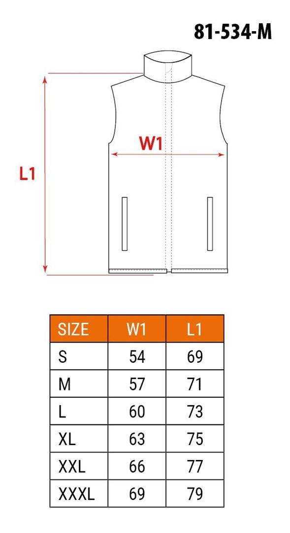 NEO Tools 81-534 arbejdesvest - M, polyester