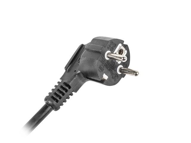 Lanberg PDU-04E04I-0200-BK 1U strømskinne – 4 udtag, 2 m, sort billede