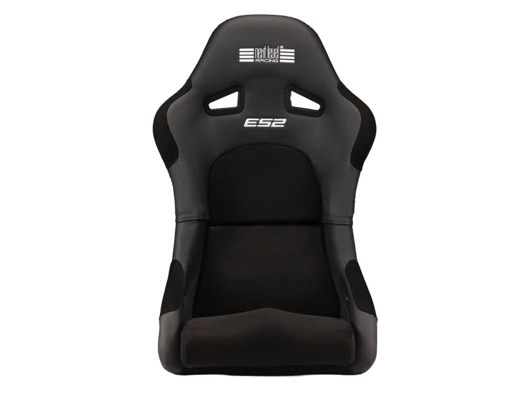 Next Level Racing ES2 Elite simracing-sæde - sort kulfiberlook billede