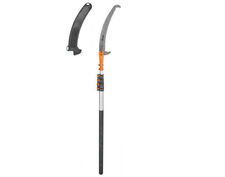 Bradas V-SERIES grensav med krog, teleskopisk op til 3 m, klinge 360 mm (KT-V1501-300) – 1 stk.