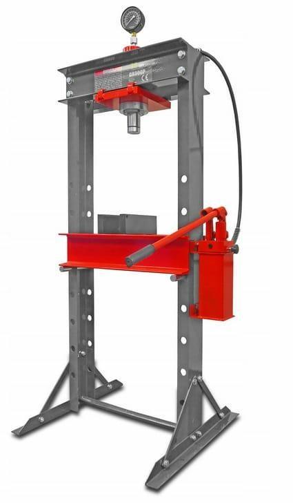 Hydraulisk presse 30 ton med manometer - GR300P
