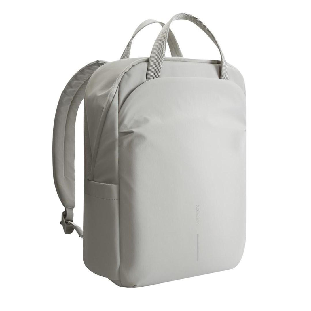 XD Design Bobby Soft Tote rygsæk - grå, 15 l, 16"