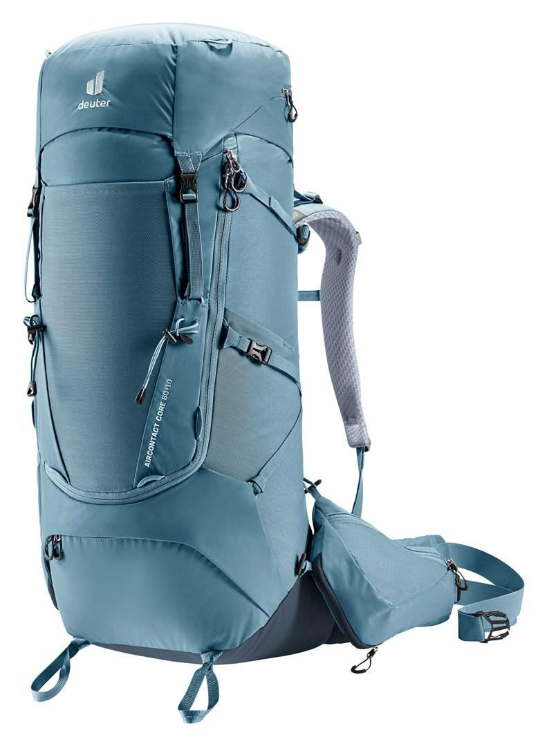 Deuter Aircontact Core 60+10 vandrerygsæk - 60 L, blå billede