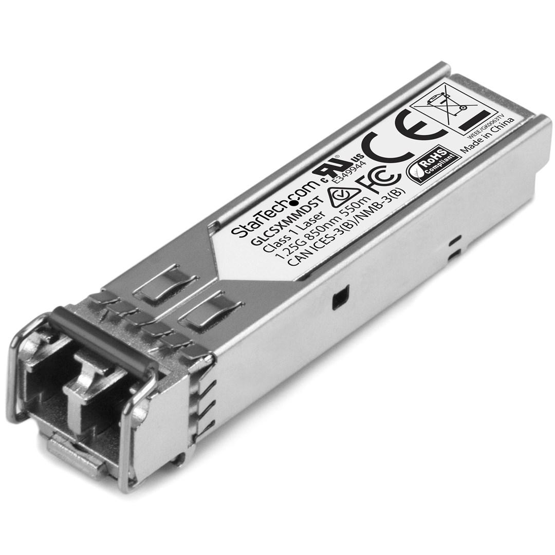 Cisco GLC-SX-MMD SFP transceiver - 1000Base‑SX gigabit fiber billede