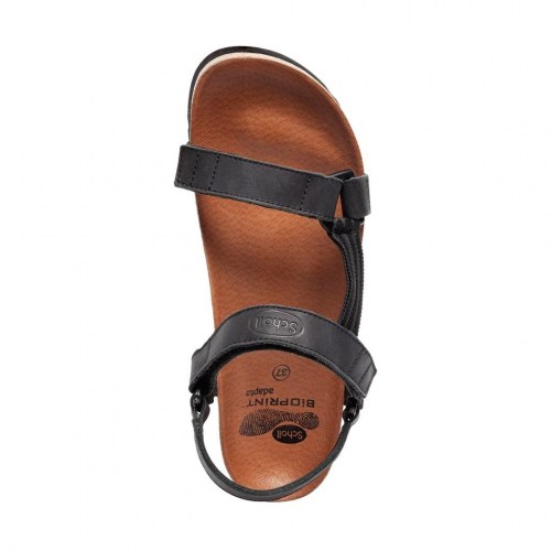 Scholl Heaven - unisex sandal, sort, str. 39