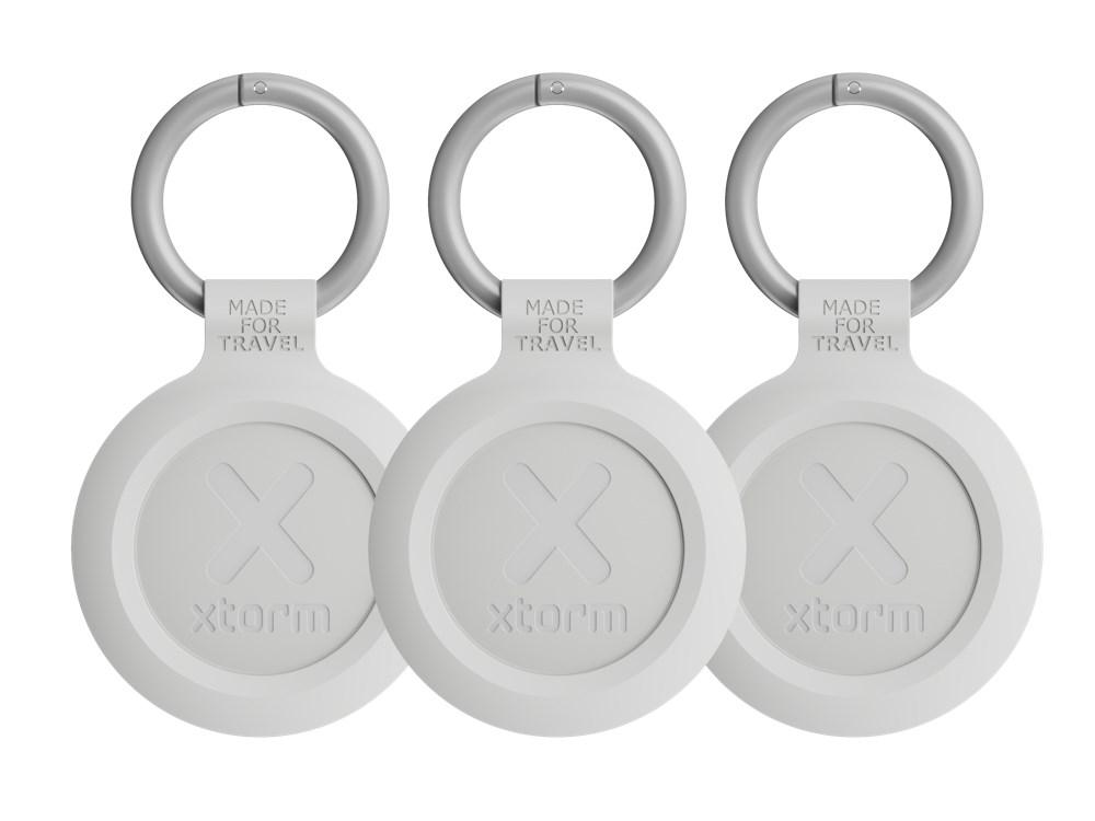 Xtorm XTAG2GA10 - Smart nøglering GPS-tracker (3-pak) - Hvid billede