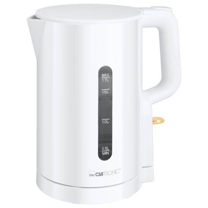 Clatronic WK 3835 elkedel 1,7 l - 2.200 W, hvid