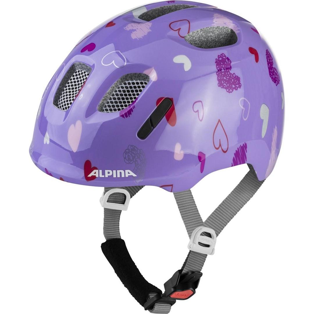 ALPINA Ximo 2 cykelhjelm - Purple Hearts Gloss (49-54 cm)