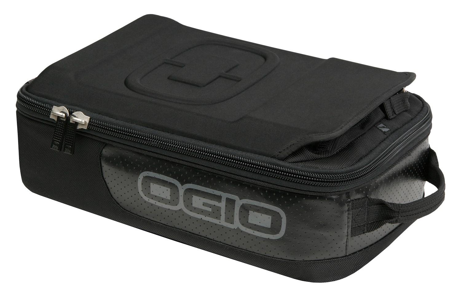 OGIO Goggle Box Stealth - brillekuffert til motocross, 17 l - sort