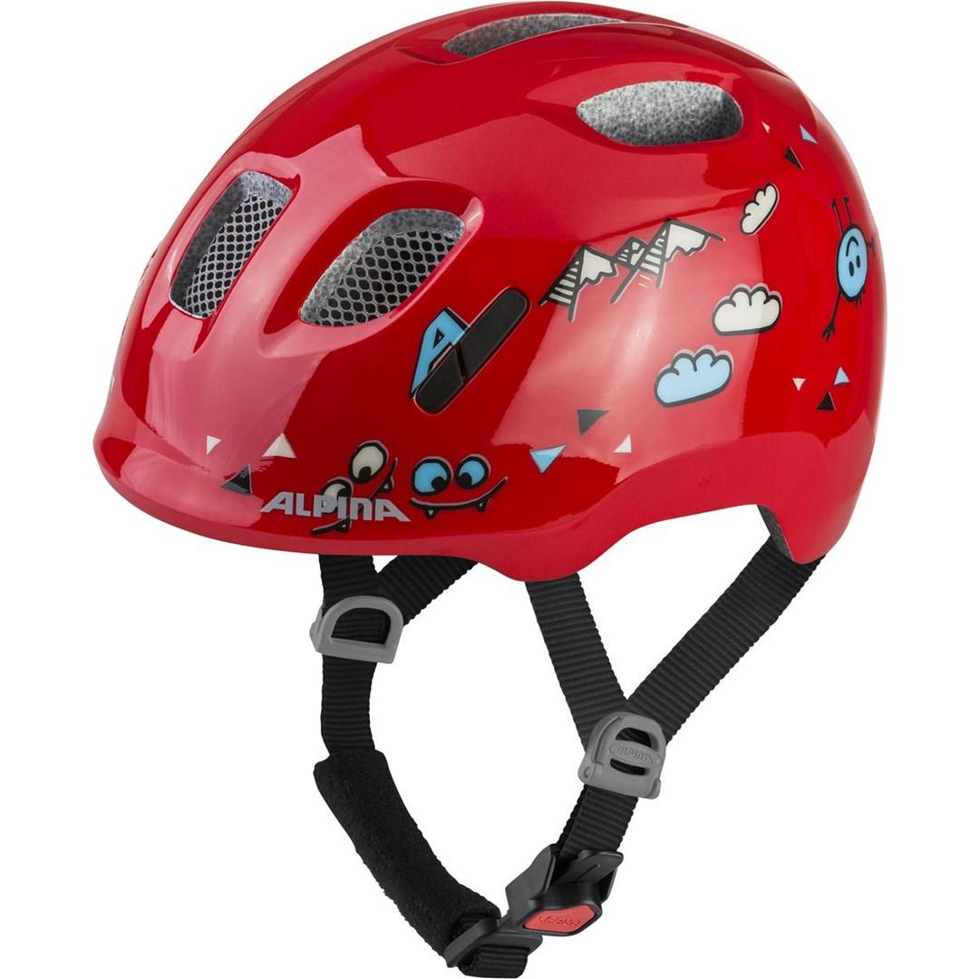 ALPINA Ximo 2 cykelhjelm - Red Smile, blank (49-54 cm)