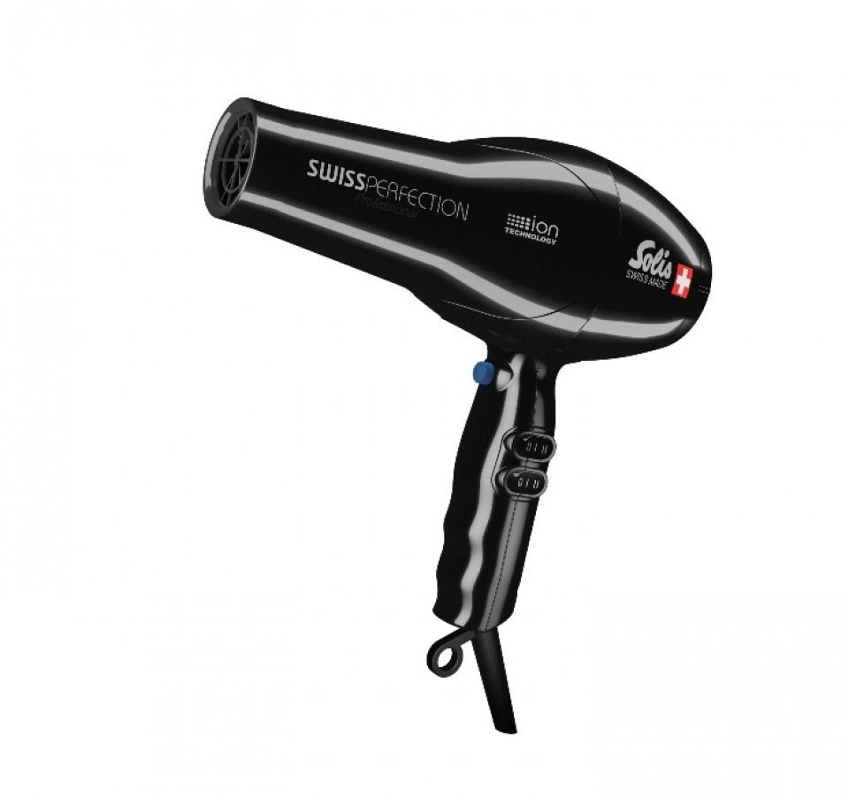 Solis Swiss Perfection hårtørrer 2.300 W - sort