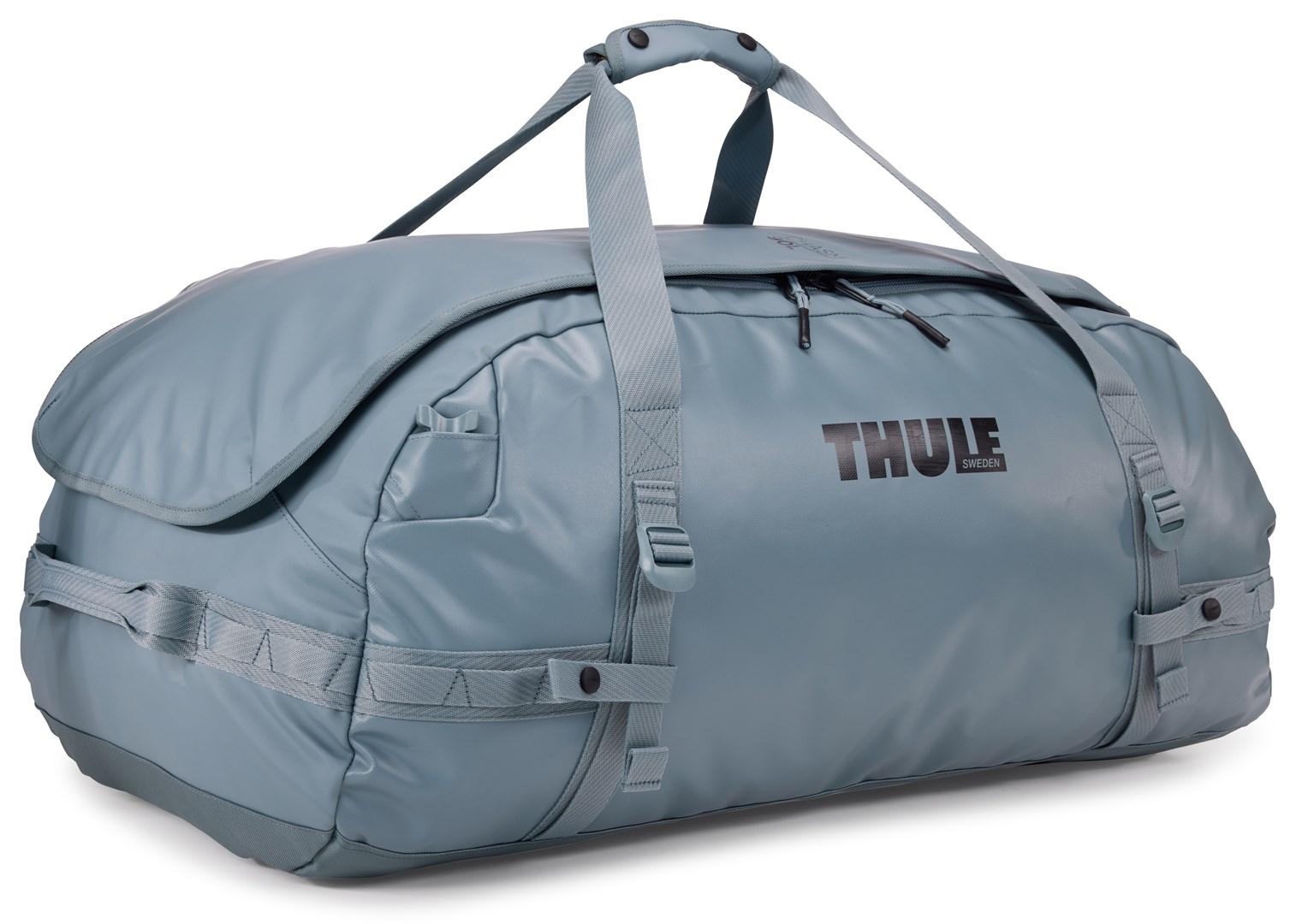 Thule Chasm duffeltaske 90 l - Pond Grey, vandafvisende polyester billede