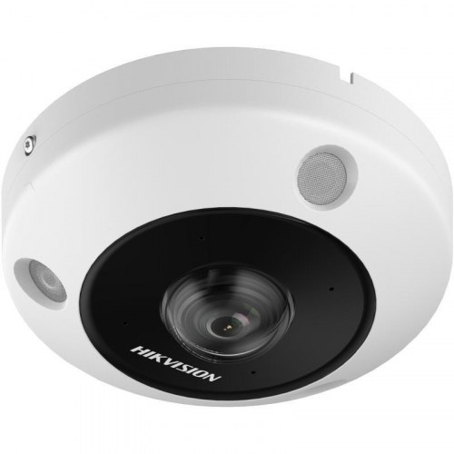 Hikvision DS-2CD63C5G1-IVS 12 MP fiskeøje dome IP-kamera - inde/ude, loftmontering (1,29 mm)