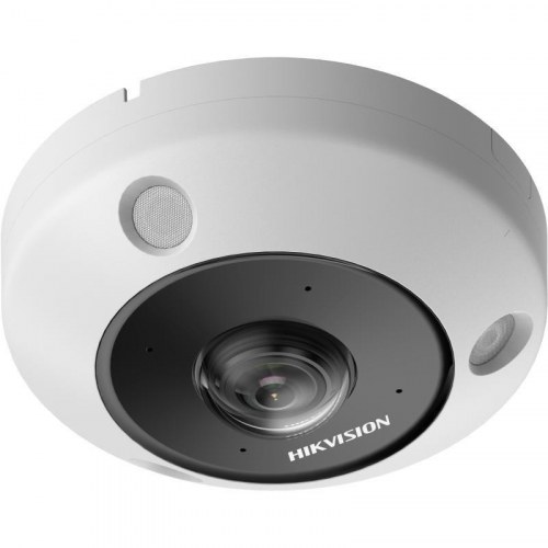 Hikvision DS-2CD63C5G1-IVS 12 MP fiskeøje dome IP-kamera - inde/ude, loftmontering (1,29 mm)