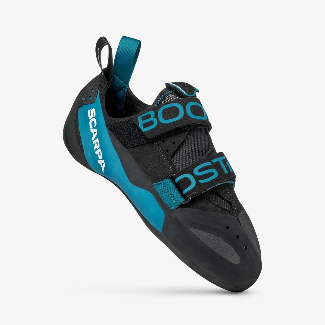 Scarpa Boostic klatresko - 38,5 - sort/azur