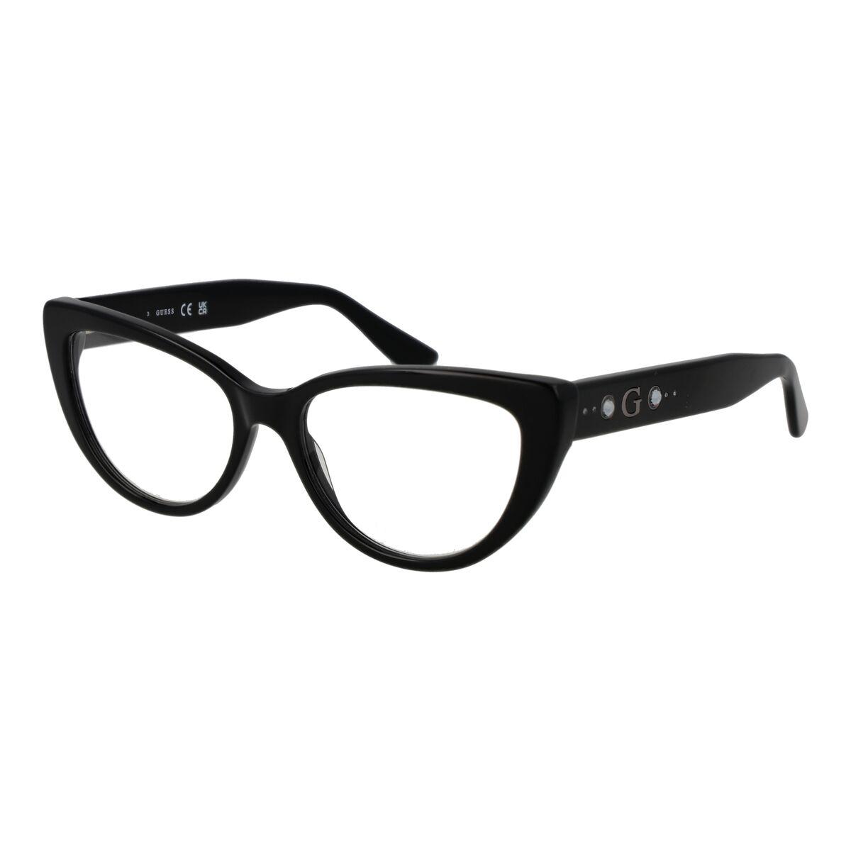 Guess GU50175 52001 - dame brillestel i sort cat-eye