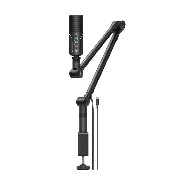 Sennheiser Profile Streaming Set – USB-C mikrofon med justerbar arm til podcast og streaming