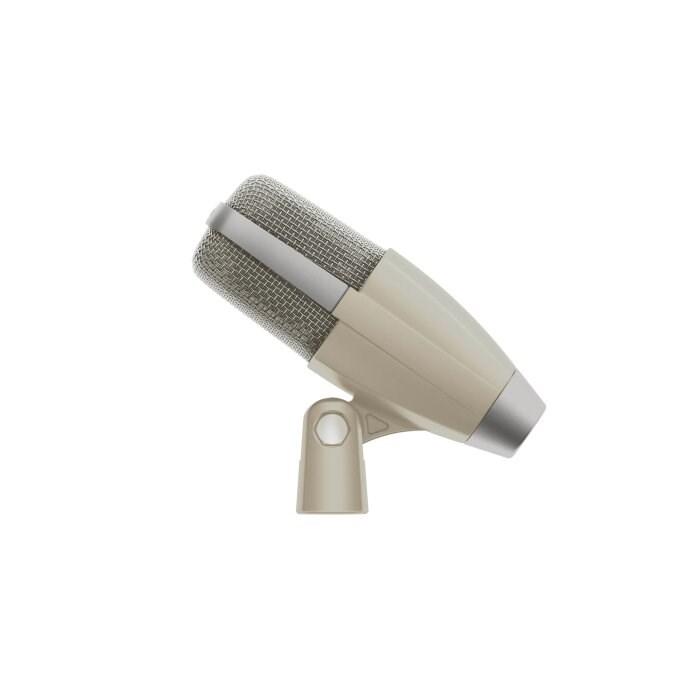 Sennheiser MD 421 Kompakt 80th Edition - dynamisk superkardioide mikrofon (sølv/beige)