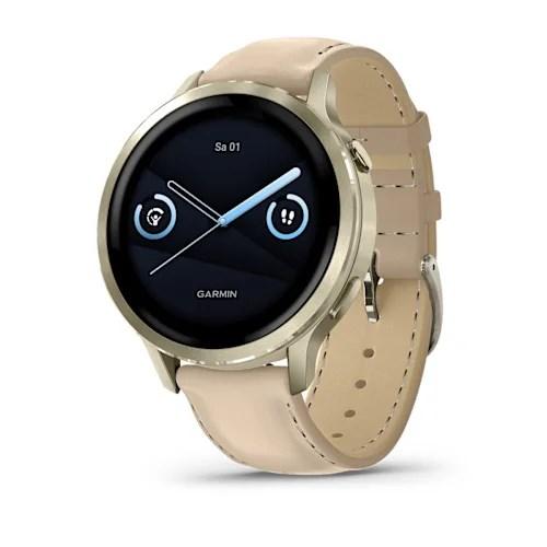 Garmin Venu 4 smartwatch 41 mm - AMOLED, sand/guld, GPS billede