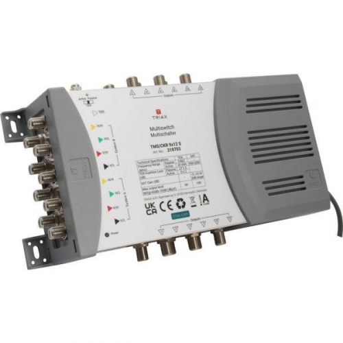 TRIAX TMS/CKR 9x12 S multiswitch - 5 indgange, 12 udgange