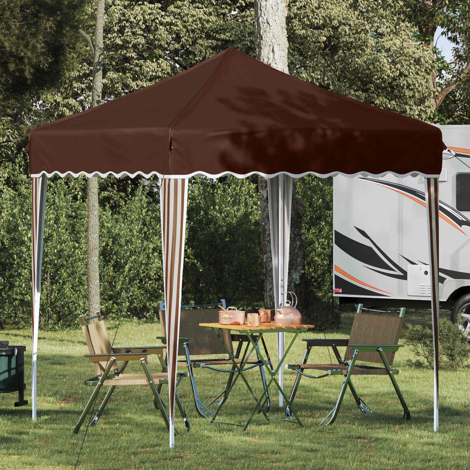 Pop-up Festtelt Brun 195 x 195 x 245 cm