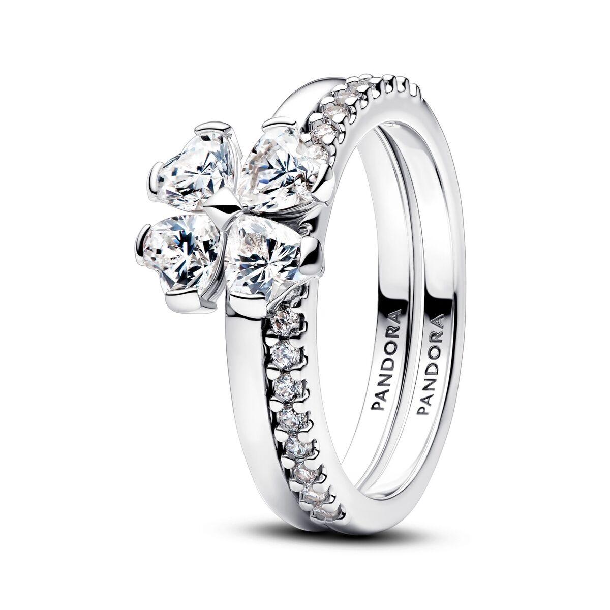 Pandora ring til kvinder 194507C01-54 - sølvfarvet, str. 14