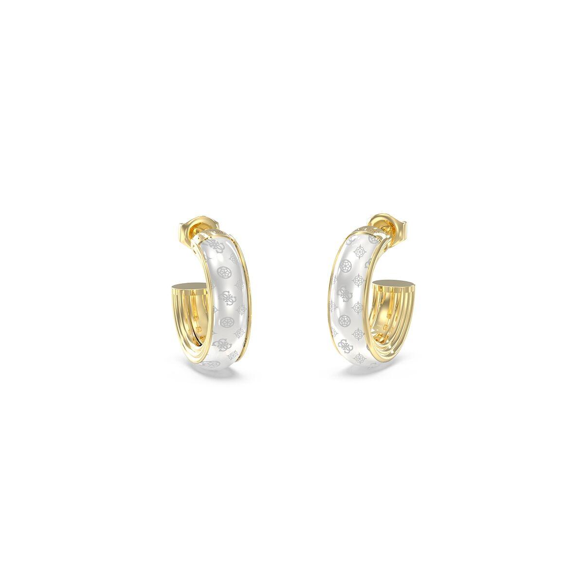 Guess JUBE06166JWYGWHT-U øreringe - gylden, dame