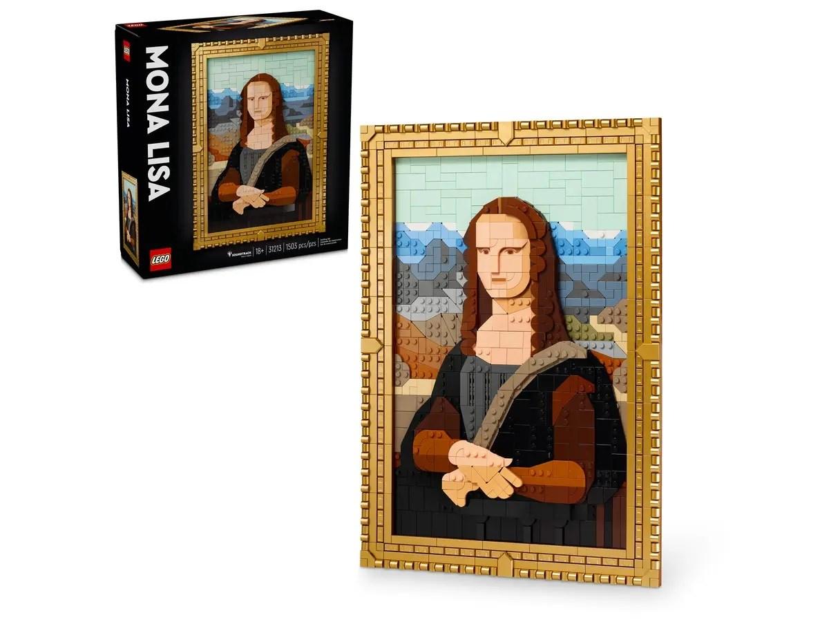 LEGO Art 31213 Mona Lisa - vægkunst til voksne (18+)