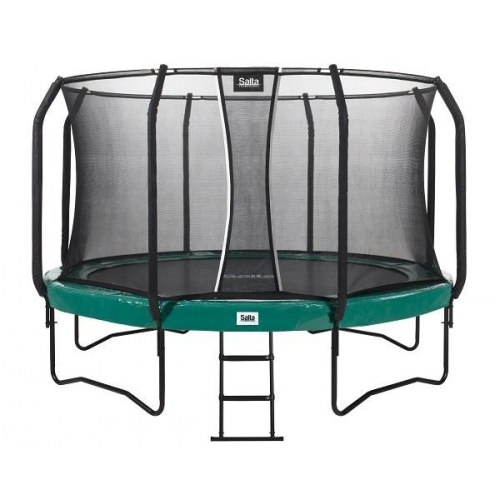 Salta First Class trampolin 427 cm - rund havetrampolin med sikkerhedsnet