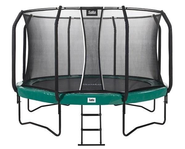 Salta First Class trampolin 427 cm - rund havetrampolin med sikkerhedsnet