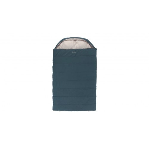 Outwell Campion Lux Double sovepose 195 cm – navy, venstre