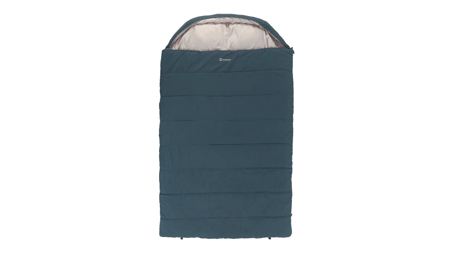 Outwell Campion Lux Double sovepose 195 cm – navy, venstre