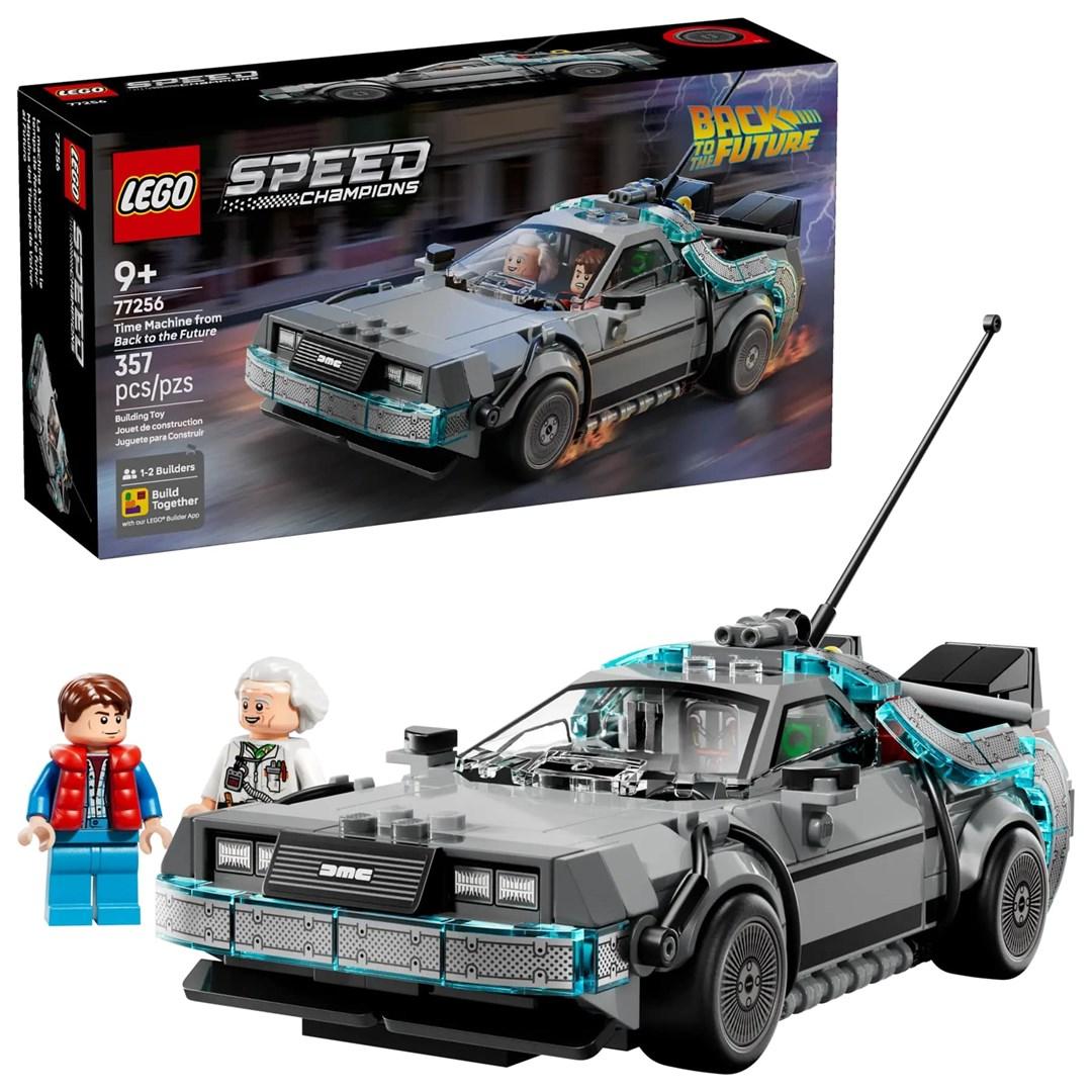 LEGO Speed Champions 77256 - Tidsmaskinen fra Tilbage til Fremtiden