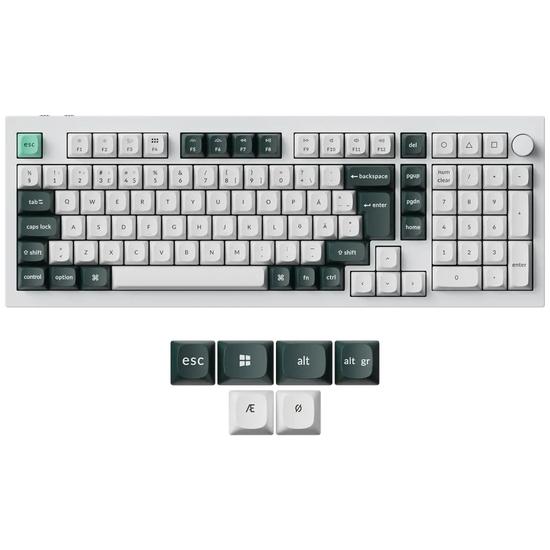 Keychron Q5 HE magnetisk trådløst/kablet tastatur - RGB, 96 %, Nordisk billede